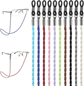 10Pcs Eyeglass Strap Chains, Eyeglasses String Holder Strap Cord, anti Slip Eye  - Picture 1 of 12