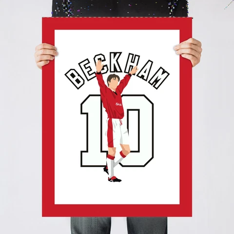 David Beckham Halfway Line Goal, 1996-1997 Print/Poster/Wall-Art [Part 2/2] Cover