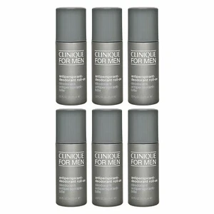 6 PCS Clinique Skin Supplies For Men Antiperspirant-Deodorant Roll-On - Picture 1 of 3
