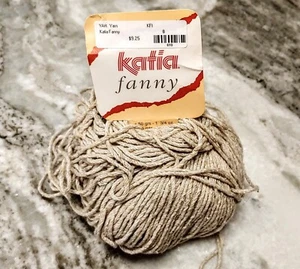 Katia Fanny Silk Viscose Rayon yarn in color 8 Tan - Picture 1 of 3