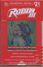 Robin 3 Cry of the Huntress 1992 series # 4 Polybagged near mint comic book