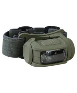 Antorcha de cabeza LED militar Predator II negra | verde oliva. - Imagen 1 de 2