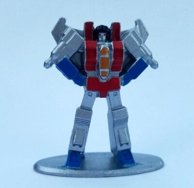 TRANSFORMERS, STARSCREAM, DIE-CAST METAL NANO FIGURINE, 1.65" TALL - Image 1 of 2
