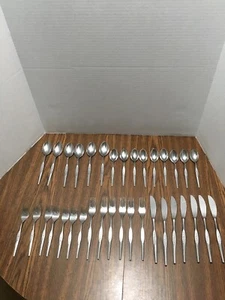 Montreaux Stainless N.S. Co. NASCO  Japan Flatware Mixed Lot of 35 Pcs - Picture 1 of 12