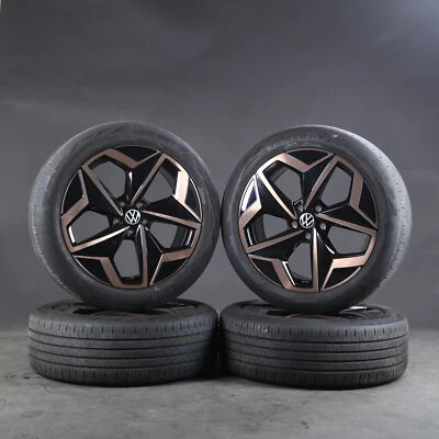 19 Zoll Sommerräder original VW ID.3 E11 Andoya 10A601025J Sommerreifen - Bild 1 von 4