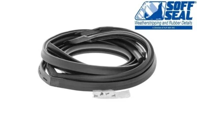 1966-67 GM A-Body Roof Rail Seals 2D Hardtop Chevelle Weatherstrip Pair SoffSeal - Изображение 1 из 3