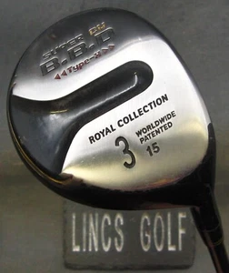 Royal Collection BBD 15° 3 Wood Regular Graphite Shaft Royal Collection Grip - Picture 1 of 5