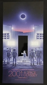 2001: A Space Odyssey TMA-1 by Matthew Woodson Ghostco Mondo Mutant Movie Poster - Picture 1 of 5