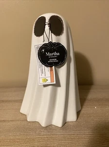 Martha Stewart Ceramic LED Light Up Ghost 11.5" Large Halloween Decor NWT - Picture 1 of 9