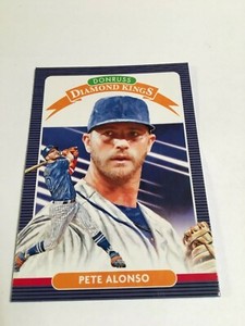 2020 Donruss Diamond Kings #7 Pete Alonso New York Mets