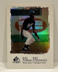 MICHAEL JORDAN 1999 SP Top Prospects Minor Memories MJ1 Birmingham Barons