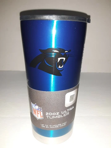 Carolina Panthers NFL  20oz Ultra Travel Tumbler Cover