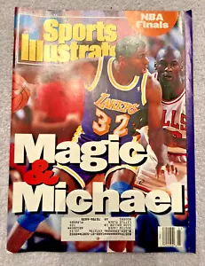 Sports illustrated Magazine Vintage Lakers Players "Magic Johnson" Lot of 6 - Picture 1 of 12