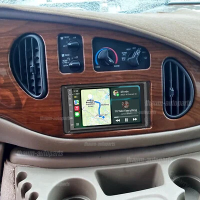 7" Android 13 Carplay para Ford E-250 E-350 Super Duty Radio GPS WIFI 1998-2008 Foto 1 de 4