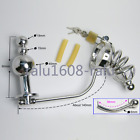 Male Chastity Belt Cage Stainless Steel Chastity Device Urethra Sound Bound