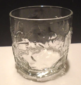 Anchor Hocking Klarglas Steine Glas Geprägte Blätter 8 Oz. - Bild 1 von 4