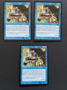 3x Impulse / Visions - Magic The Gathering, Sehr Guter Zustand - Bild 1 von 2