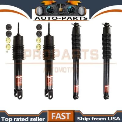 Conjunto de amortecedor dianteiro traseiro 4 peças para 2009 2010 Hummer H3T - Imagem 1 de 3