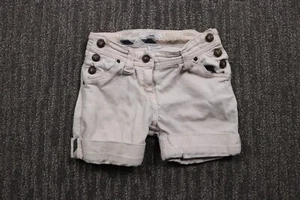 Burberry Boys 4(22x3) Youth Chino Shorts Tan Designer Adjustable Waist - Picture 1 of 13