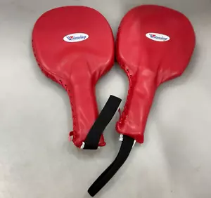 WINNING CM-15 Boxing Hand Punch Mitts Punching Made in Japan (1 Mitt is Damaged) - Picture 1 of 3