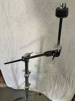 Suporte de prato Slingerland Boom anos 70/80 cromado modelo muito raro XLNT Cond! - Imagem 1 de 4