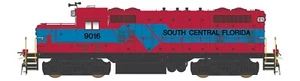 SUPER SOUTH CENTRAL FLORIDA RR IN HO GP16 LOCO CON ESU LOKSOUND &DCC PER BY ATLAS - Foto 1 di 1