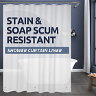 Titanker Shower Liner Long 72 X 78 Plastic inside Shower Curtain Liner Frosted S
