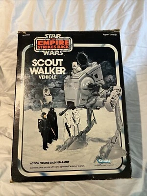 Kenner Star Wars Empire Strikes Back 1981 ESB AT-ST Scout Walker caja sellada sin usar, en caja sellada Foto 1 de 4