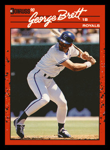 1990 Donruss George Brett HOF #144 Centered Mint