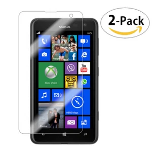 For Nokia Lumia 625 - LCD 2-Pack Tempered Glasses Screen Protector FILM Guard - Picture 1 of 4