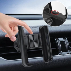 Car Phone Holder 360° Rotation Stand Phone Holder In Car Air Vent Clip Mount - Photo 1 sur 12