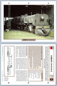 Garratt 2-8-0+0-8-2 - Distant Lands - Legendary Trains Maxi Card - Picture 1 of 1
