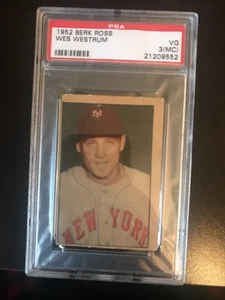1952 berk ross wes westrum Psa 3mc only 42 graded with psa - Bild 1 von 2