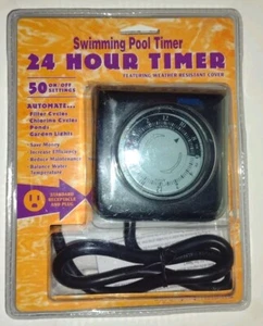 Sun Pool Products 24 Hour Automatic Swimming Pool Timer New Sealed In Package - Picture 1 of 2