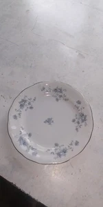 Johann Haviland Salad/Dessert Plates Blue Garland Bavaria Germany - Picture 1 of 5