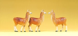 Preiser HO Scale Model Figure/Animals Set Lamas 3-Pack - Bild 1 von 1