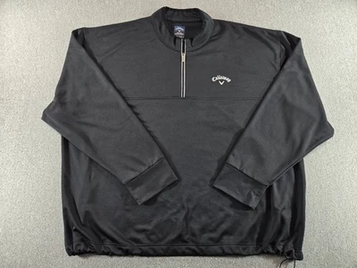 Camiseta deportiva Callaway para hombre manga larga 1/4 cremallera 3XL golf pulóver rendimiento Foto 1 de 4