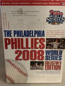 The Philadelphia Phillies 2008 World Series Collectors Edition (DVD, 2008) FS - Imagen 1 de 11