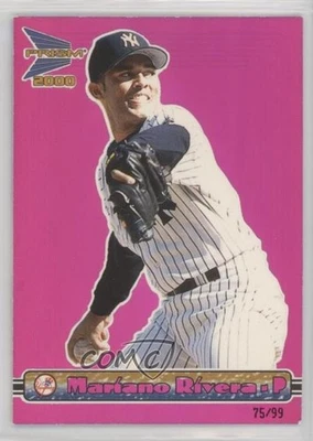 2000 Pacific Prism Holographic Purple /99 Mariano Rivera #101 HOF - Image 1 of 2