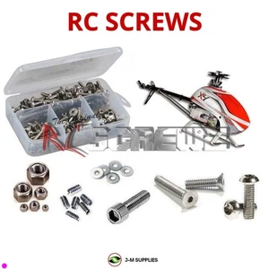 RCScrewZ Stainless Screw Kit gau010 for Gaui NX4 Heli Nitro | KIT - Picture 1 of 15