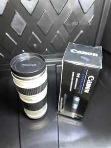 TAZA DE VIAJE CANON Lente de cámara Taza de viaje Lente Canon Estilo Termo Taza - Imagen 1 de 5