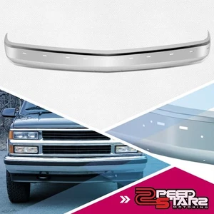 Barra frontal de parachoques cromada para 88-00 Chevy GMC C/K 1500 2500 3500 Tahoe Yukon - Imagen 1 de 6