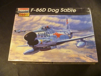1/48 Monogram Pro Modeler F-86D Dog Sabre Sealed - Image 1 of 4