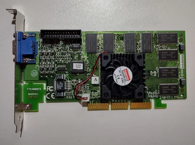 DIAMOND VIPER V770U  ULTRA  4X  AGP 32MB GRAPHICS CARD *tested/working* - Image 1 of 4