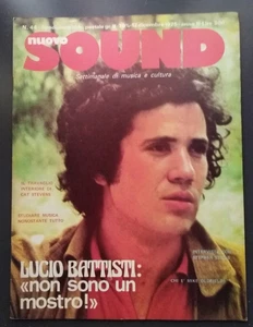 NUOVO SOUND 46/1975 LUCIO BATTISTI OLDFIELD JENNY SORRENTI + POSTER CAT STEVENS - Picture 1 of 1