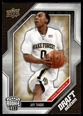 2009-10 Upper Deck 选秀版 #51 Jeff Teague — 第 1/2 张图片