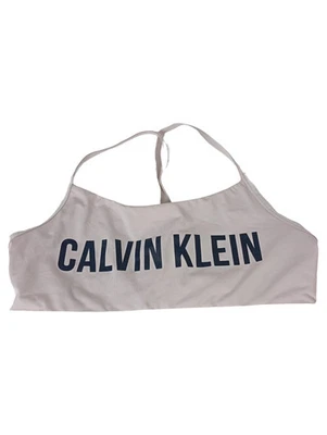 CALVIN KLEIN Damen Sport BH Gr. S Rosa Logo-Print Performance - Bild 1 von 3