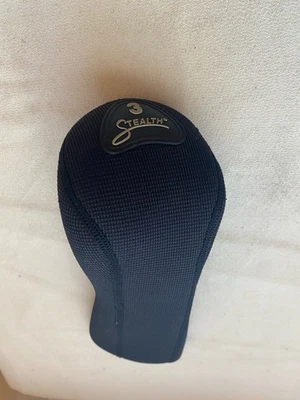 Черный чехол на головку драйвера Stealth No3 чехол на головку клюшки для гольфа - Изображение 1 из 4