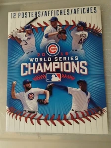 NEW Chicago Cubs 2016 World Series Champs  Book 12 Posters auth MLB ~ FREE SHIP - Picture 1 of 10
