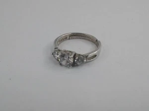 Vintage Sterling Silber Avon Ring Größe 6,5 verstellbar - Bild 1 von 6